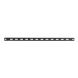 19 inch rail voor kabelbinders