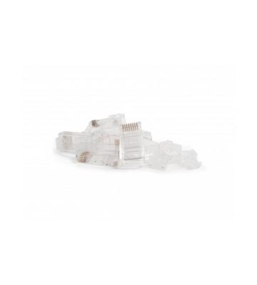 CAT6A Connector RJ45 - Unshielded + hulpstukje - voor soepele kern - 10 stuks