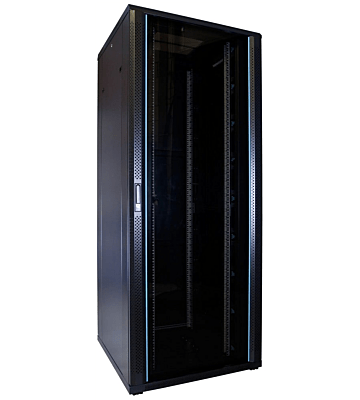 47U serverkast met glazen voordeur 800x800x2200mm