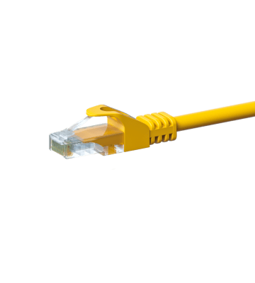 CAT5e UTP patchkabel 5m geel - CCA