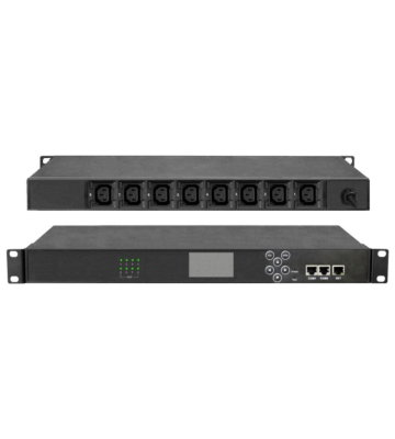 Smart stekkerdoos 19 inch ONLINE reboot PDU met 8 C13 socket 32A
