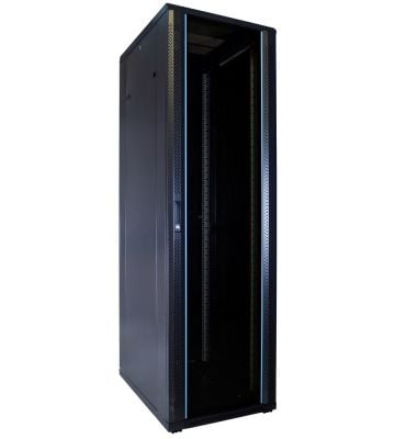 42U serverkast ongemonteerd met glazen voordeur 600x800x2000mm