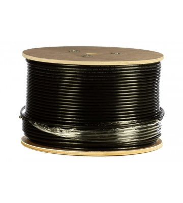 CAT7 S/FTP 305m Buitenkabel op rol stug -  PE (Fca)