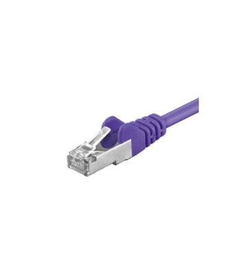 CAT5e FTP patchkabel 15m paars