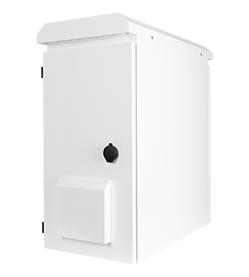 6U outdoor wandkast voor verticale montage IP55 - 600x280x600mm (BxDxH)
