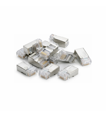 DANICOM FTP CAT6 RJ45 Connector - voor soepele kern - 10 stuks
