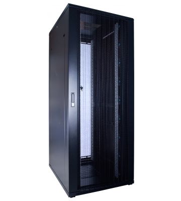 47U serverkast met geperforeerde deur afmetingen: 600x1000x2200mm (BxDxH)