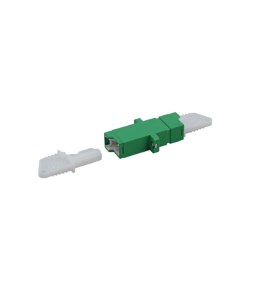 Singlemode koppeling E2000-E2000 simplex groen