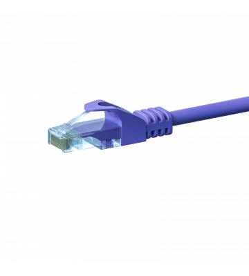 UTP CAT5e patchkabel 1,50m paars - 100% koper