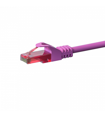 UTP CAT6 patchkabel 7,5m roze - 100% koper