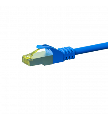 Cat7 S/FTP (PIMF) patchkabel 7,50m blauw