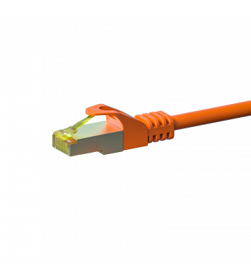 Cat7 S/FTP (PIMF) patchkabel 20m oranje