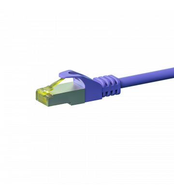 Cat7 S/FTP (PIMF) patchkabel 0,50m paars