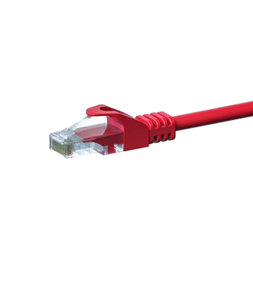 CAT5e UTP patchkabel 5m rood - CCA
