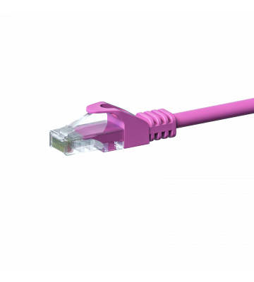 CAT5e UTP patchkabel 15m roze - CCA