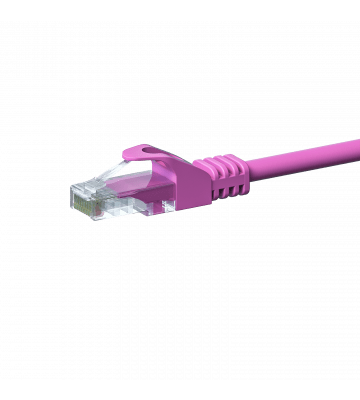 CAT5e UTP patchkabel 20m roze - CCA