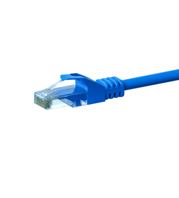 CAT6 UTP patchkabel 2m blauw   - CCA