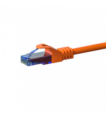 UTP CAT6a patchkabel 15m oranje - 100% koper