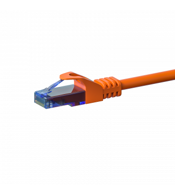 UTP CAT6a patchkabel 30m oranje - 100% koper