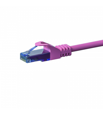 UTP CAT6a patchkabel 2m roze - 100% koper