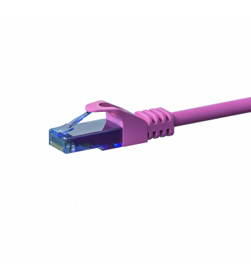 UTP CAT6a patchkabel 5m roze - 100% koper