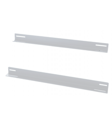 L-profiel 2-pack geschikt voor 450mm diepe wandkasten - wit