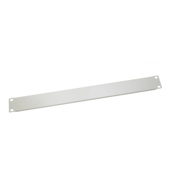 1U 19 inch afdekpaneel - wit