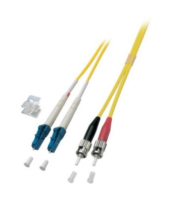 OS2 duplex glasvezel kabel LC-ST 7,50m