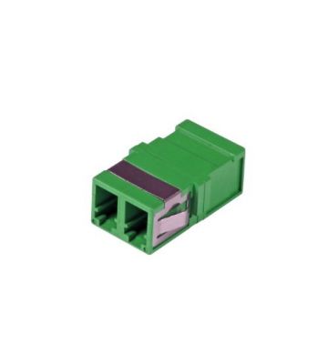 Singlemode keystone koppeling LC-LC duplex groen