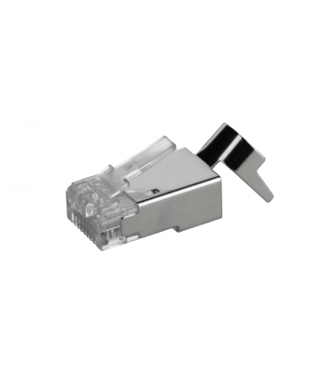 CAT6A Connector RJ45 Shielded - voor stugge kern