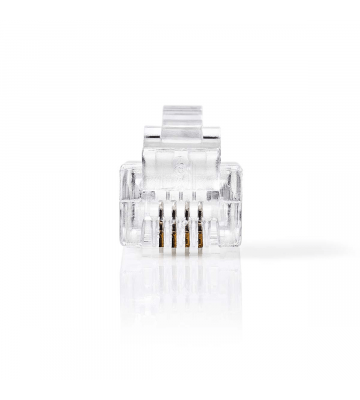 RJ11 connector set van 10