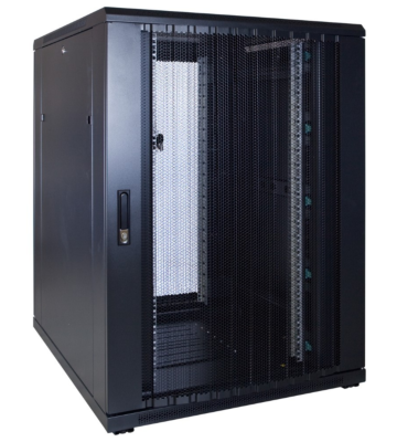 22U serverkast met geperforeerde voordeur 800x1200x1200mm