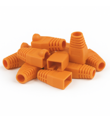 DANICOM RJ45 Kabeltule Oranje - 10 stuks