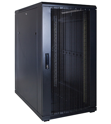 22U serverkast met geperforeerde voordeur 600x1200x1200mm
