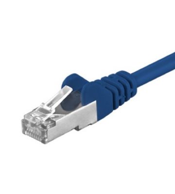 CAT5e FTP patchkabel 3m blauw