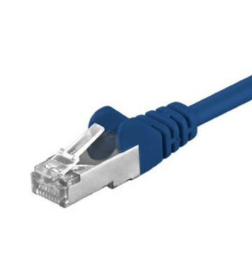 CAT5e FTP patchkabel 25m blauw