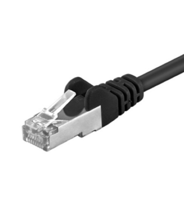 CAT5e FTP patchkabel 10m zwart 