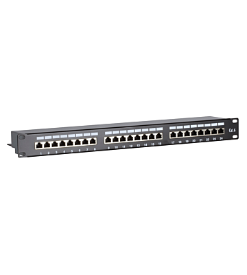 CAT6 FTP 24 poorts patchpaneel