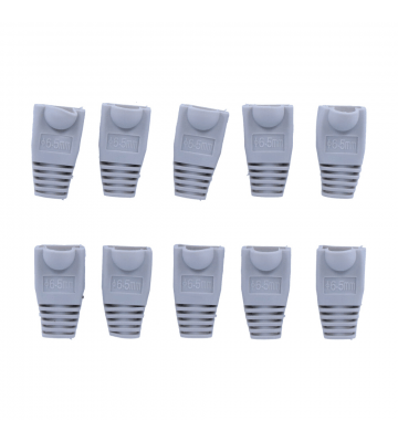 Tule grijs RJ45 set van 10