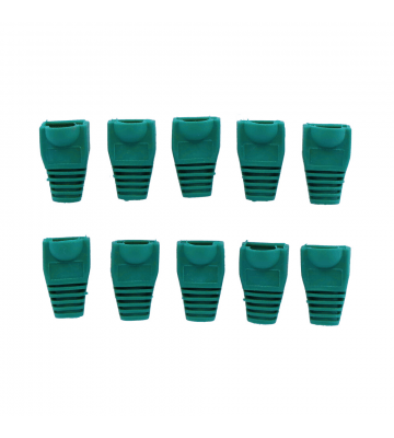 Tule groen RJ45 set van 10