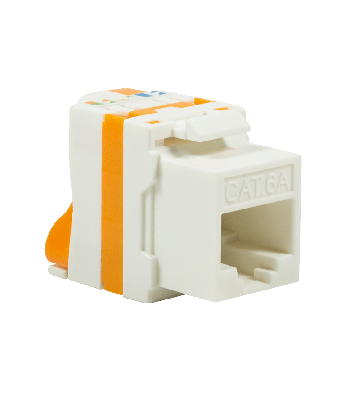 CAT6a UTP Keystone Connector - Toolless Twist