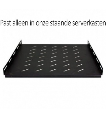 Zware lasten legbord voor 600mm diepe serverkast - 1U - 100 kg