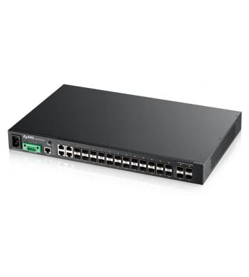 Zyxel 24-poorts MGS3750-28F managed SFP switch