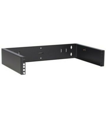 2U wall mount bracket, zonder scharnieren, 300mm diep