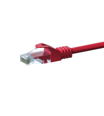 UTP CAT5e patchkabel 5m rood - 100% koper