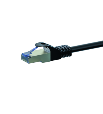 CAT6a S/FTP (PIMF) patchkabel 5m zwart