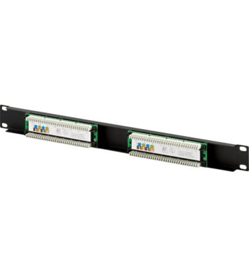 CAT5e UTP 16 poorts patchpaneel