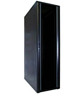 42U serverkast met glazen voordeur 600x1200x2000mm