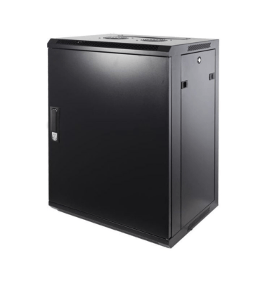 15U wandkast met metalen deur 600x450x770mm (BxDxH)
