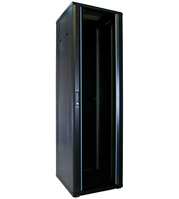 42U serverkast met glazen voordeur 600x600x2000mm